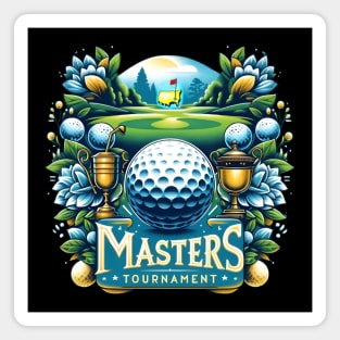 Golf Masters Tournament - Elite Golfing Event Magnet